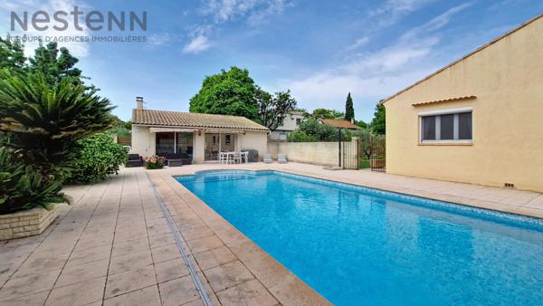 Propriété d'exception avec piscine et dépendance sur plus de 1700 m²