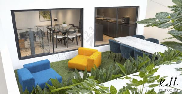 Saint-Genis-Laval (69230) Maison de ville - plateau