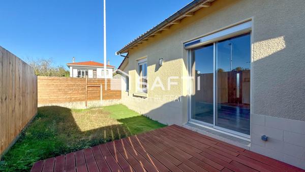 Maison T2 Bis (Chambre, bureau, jardinet, parking)