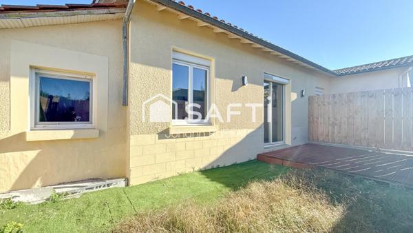 Maison T2 Bis (Chambre, bureau, jardinet, parking)