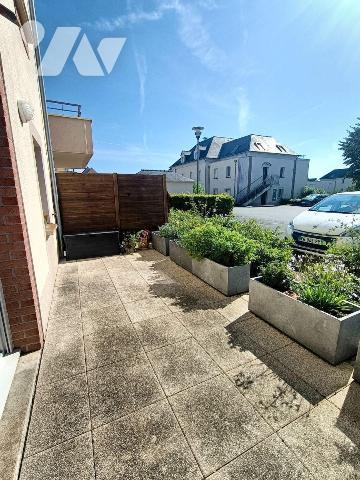 BRUZ - domaine de Ker Fleuri - au rez-de-chaussée d'une petite résidence - beau type III de plu...