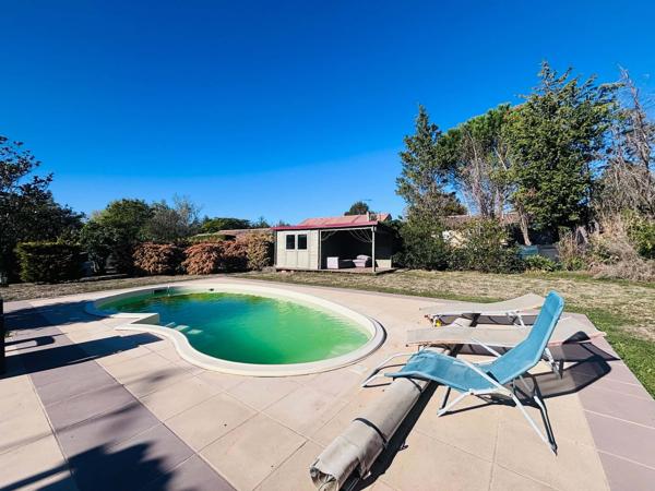 MAISON DE PLAIN-PIED AVEC PISCINE – ENVIRONNEMENT CALME - Soreze (81540)