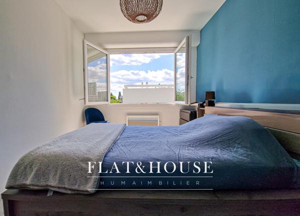 T3 | DERNIER ÉTAGE | PARFAIT ÉTAT | VUE LOIRE | BALCON | PARKING SOUS SOL