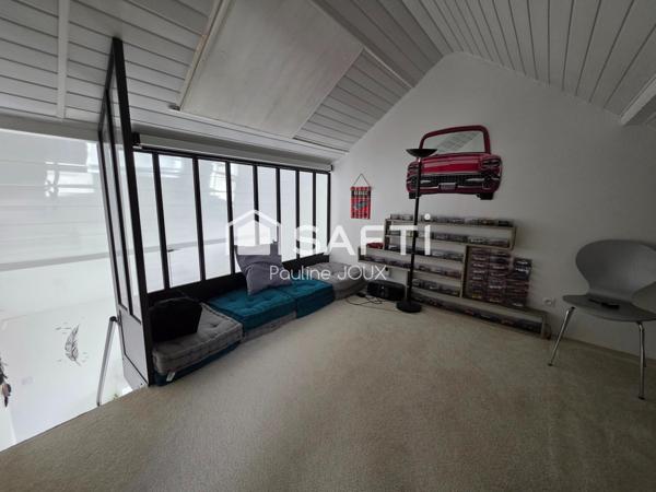 Maison individuelle de 151m2 avec garage et terrain arboré