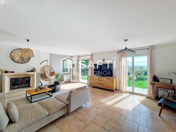 Magnifique maison T6 avec vue Pyrénées à 180°