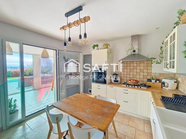 Magnifique maison T6 avec vue Pyrénées à 180°