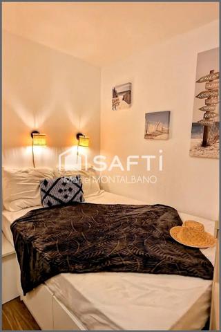 Studio avec Terrasse et parking, en 1ère ligne