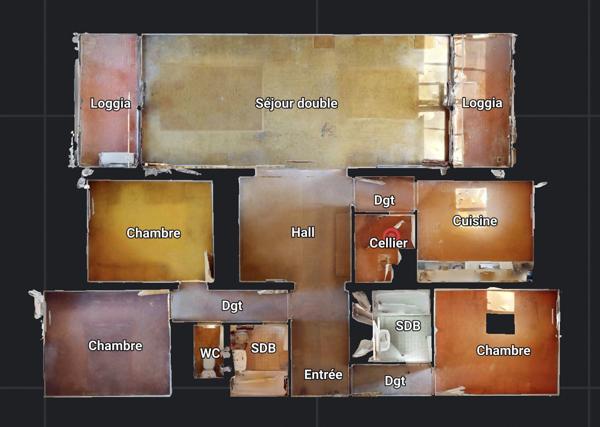 Appartement 5 pièces - 117 m²