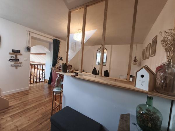 Maison de ville + Garage + Jardin