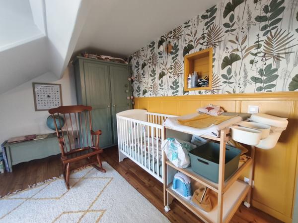 Maison de ville + Garage + Jardin