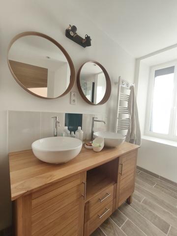 Maison de ville + Garage + Jardin