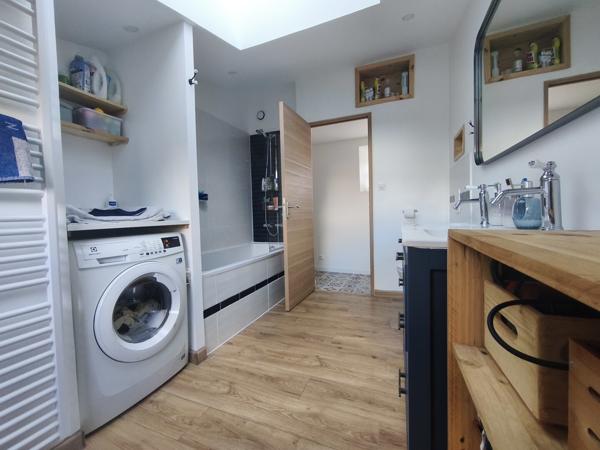 Maison de ville + Garage + Jardin