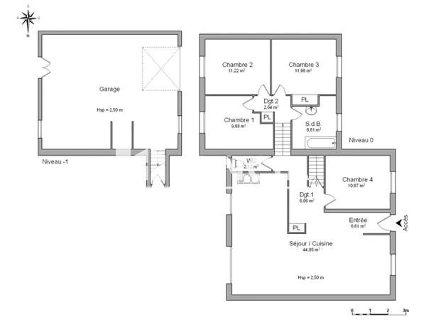 Location Maison 5 pièces 112.84 m² - 39 RUE BEAUSEJOUR L'houmeau 17137