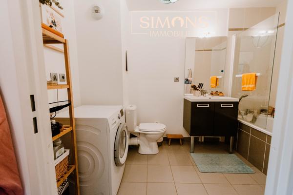 Vaste 2 pièces avec terrasse à Aytré