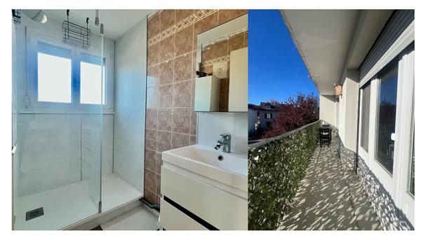 Golbey centre, T2 avec balcon et garage