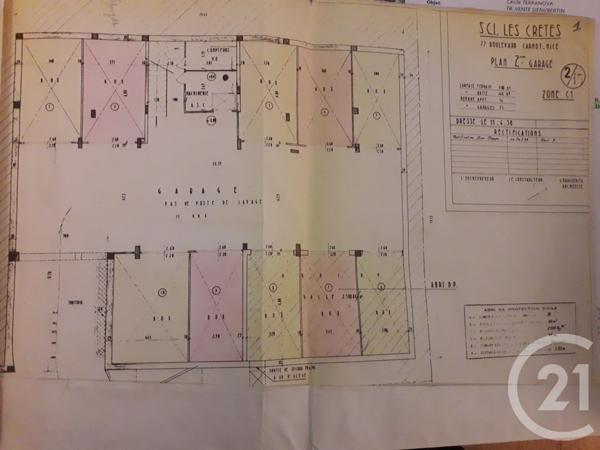 Parking à vendre  12,32 m2 NICE - 06
