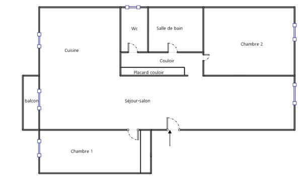 Appartement à vendre 3 pièces 64,75 m² Aubagne