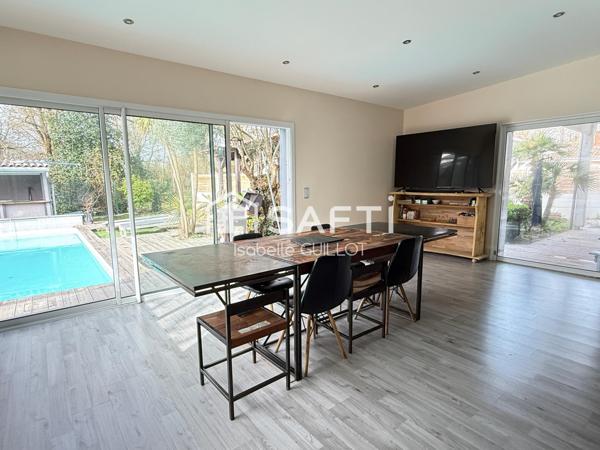 Maison 4 chambres avec piscine