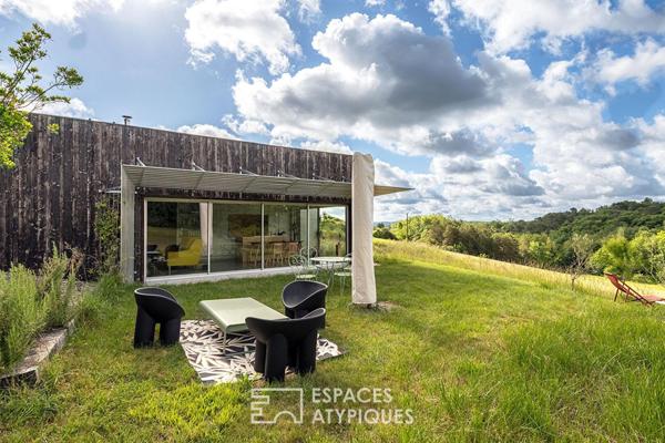 Maison d’architecte et sa vue panoramique