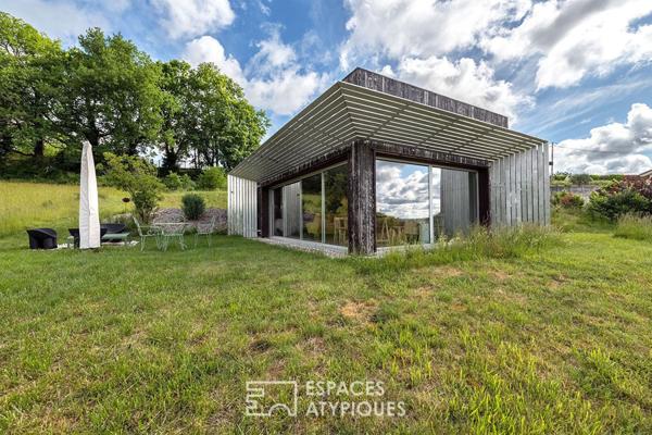 Maison d’architecte et sa vue panoramique