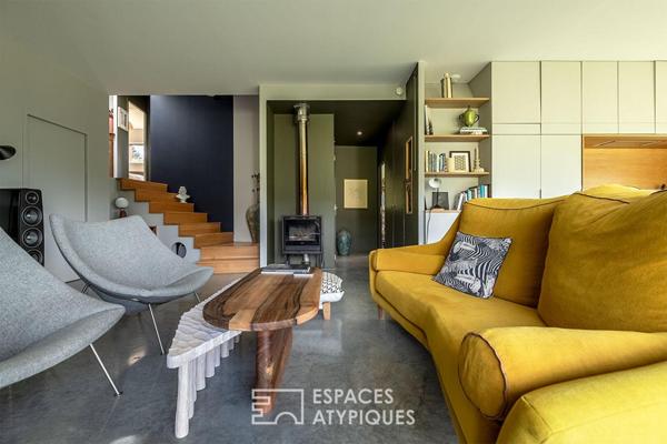 Maison d’architecte et sa vue panoramique
