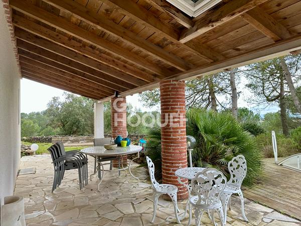 15 mon Carcassonne - Villa 190 m², 7 pièces, piscine sur 1,5 hectares