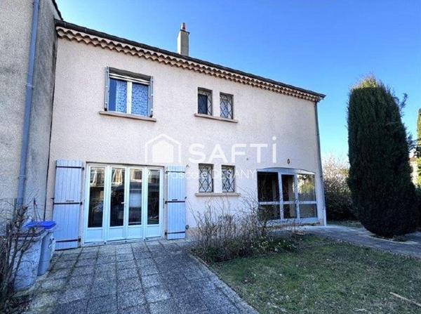 Maison lumineuse de 142 m² avec jardin de 459m²