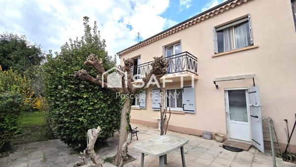 Maison lumineuse de 142 m² avec jardin de 459m²