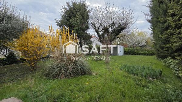 Maison lumineuse de 142 m² avec jardin de 459m²