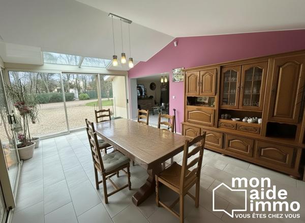 Maison de 100m² avec étang