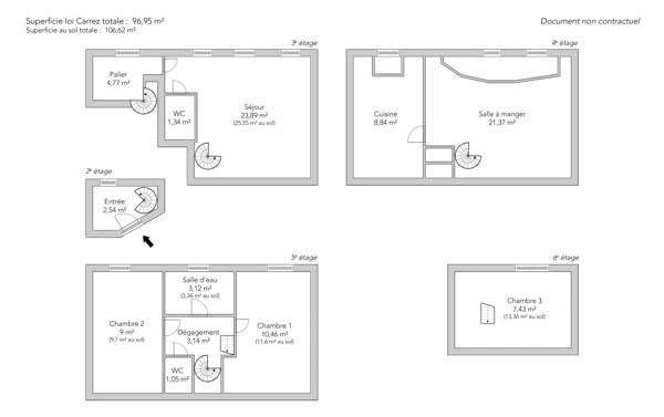 Appartement Paris 5 e - RUE MAÎTRE ALBERT