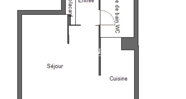 À vendre Studio 29 m² - Le Cannet 06110