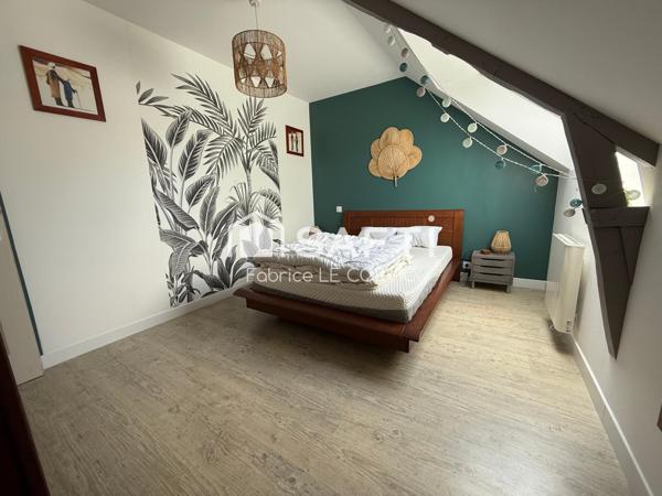 LONGERE DE CARACTERE DE 138 M2 EN CAMPAGNE DE LOCMINE SUR TERRAIN DE 1240 M2