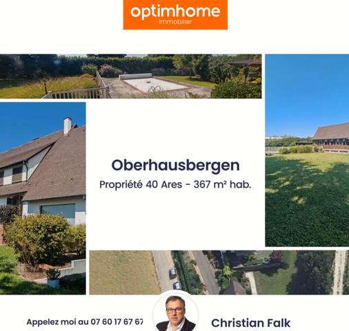 Propriété 40 ares - 367 m² - Piscine