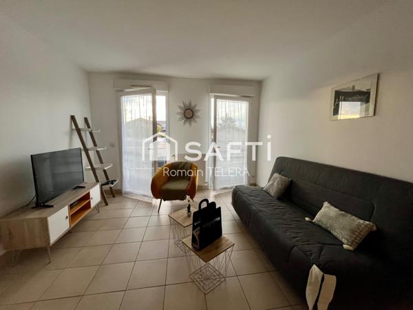 Talence : T2 de 55 m² avec vue dégagée et parking - Médoquine-Haut-Brion