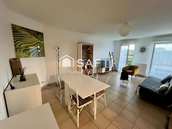 Talence : T2 de 55 m² avec vue dégagée et parking - Médoquine-Haut-Brion