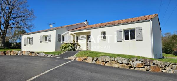 Maison familiale aux belles prestations à la campagne et proche océan.