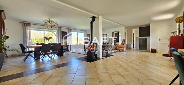 Maison familiale aux belles prestations à la campagne et proche océan.