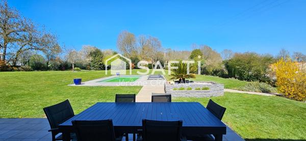 Maison familiale aux belles prestations à la campagne et proche océan.