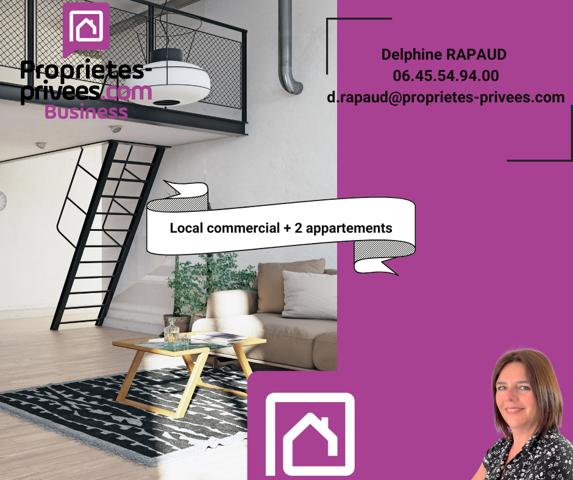 SABLONS SUR HUISNE - IMMEUBLE MIXTE, COMMERCE ET LOGEMENTS