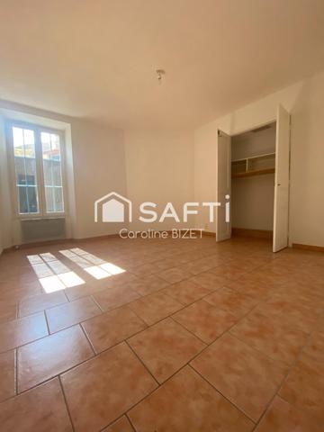 Bel appartement traversant avec terrasse.