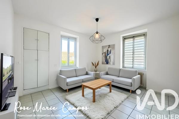 Maison à vendre 3 pièces 63 m² Montceau-les-Mines