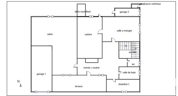 Maison traditionnelle 6 pièces de 128 m² à Milhaud (30540)