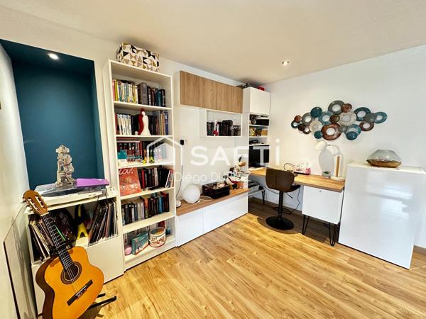 Maison semi plain-pied de 3 chambres avec jardin