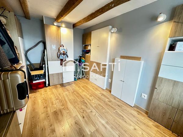 Maison semi plain-pied de 3 chambres avec jardin