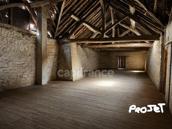 Maison à vendre 4 pièces CHITRY  (89) maison de vigneron.   dépendance     Cave Voûté