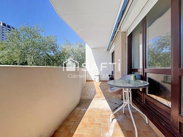 Appartement 84 m² avec 3 chambres, balcon, ascenseur