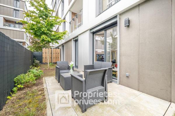 Appartement lumineux en rez-de-jardin 3 pièces de 60m² + place de parking Asnières-sur-seine