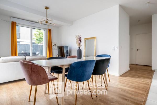 Appartement lumineux en rez-de-jardin 3 pièces de 60m² + place de parking Asnières-sur-seine