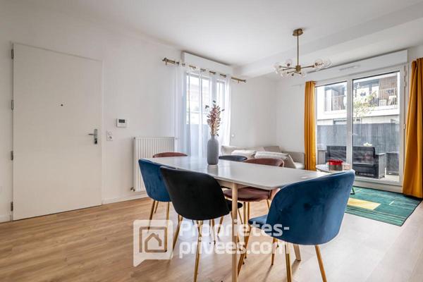 Appartement lumineux en rez-de-jardin 3 pièces de 60m² + place de parking Asnières-sur-seine